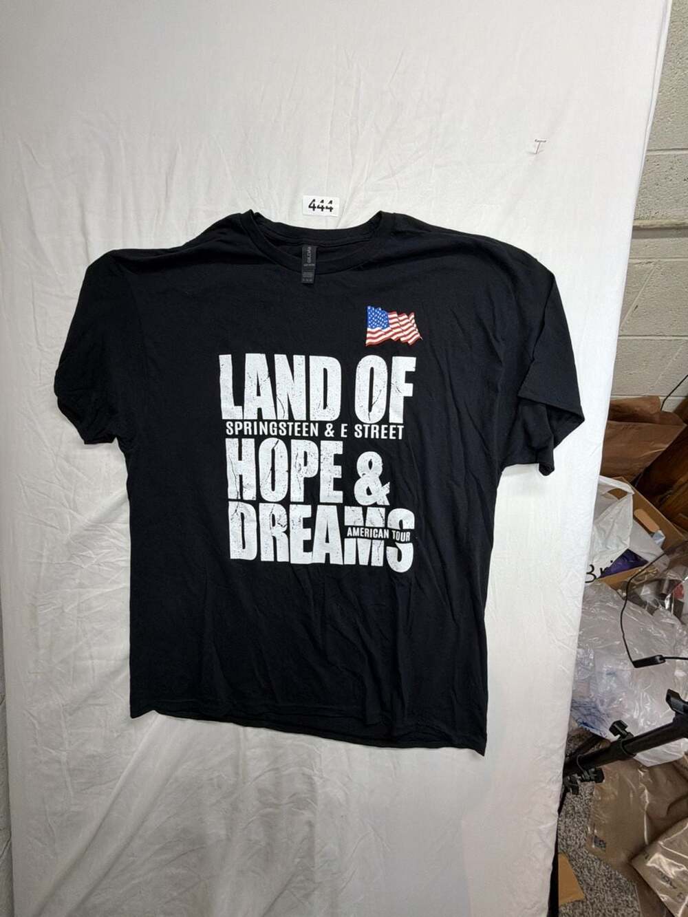 Gildan Land of Hope and Dreams Tour T-Shirt Size XL Black